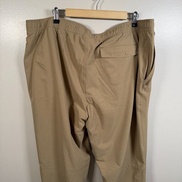 L.L.Bean Multisport Lined Pants Mens Size XXL Brown Performance Hiking Athletic - Picture 8 of 12